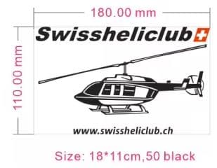 Autokleber Swissheliclub