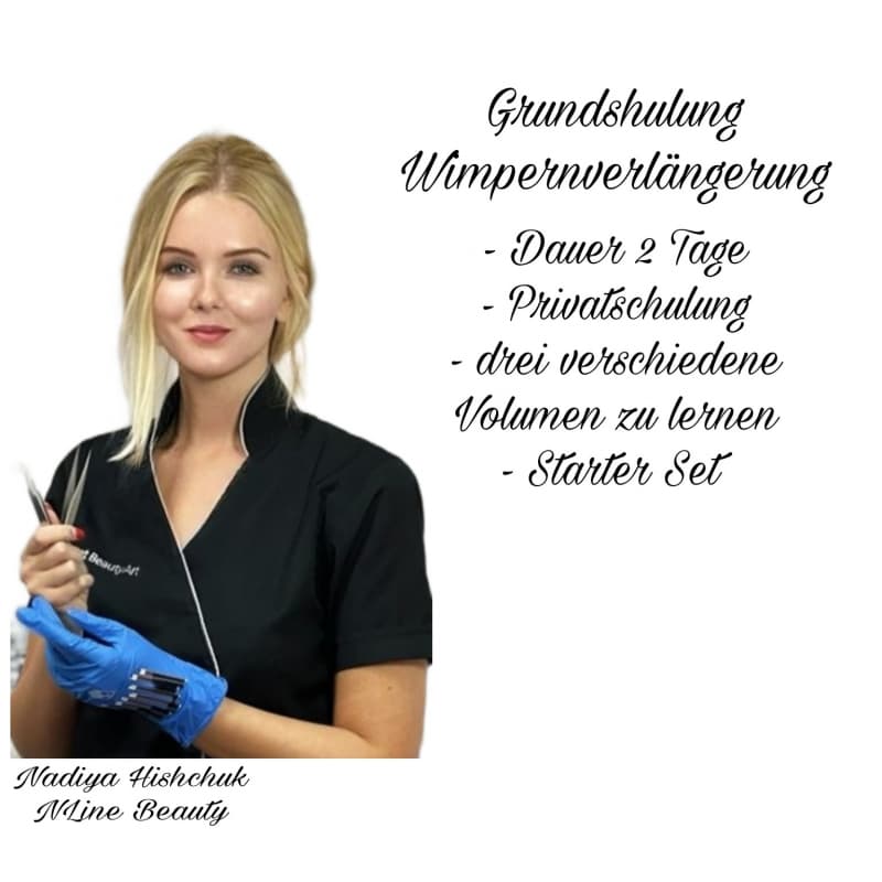 Schulung zur Wimpernstylistin