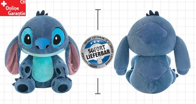 Stitch Plüschtier XXL Kuscheltier 80cm Plüsch Figur Geschenk Hit