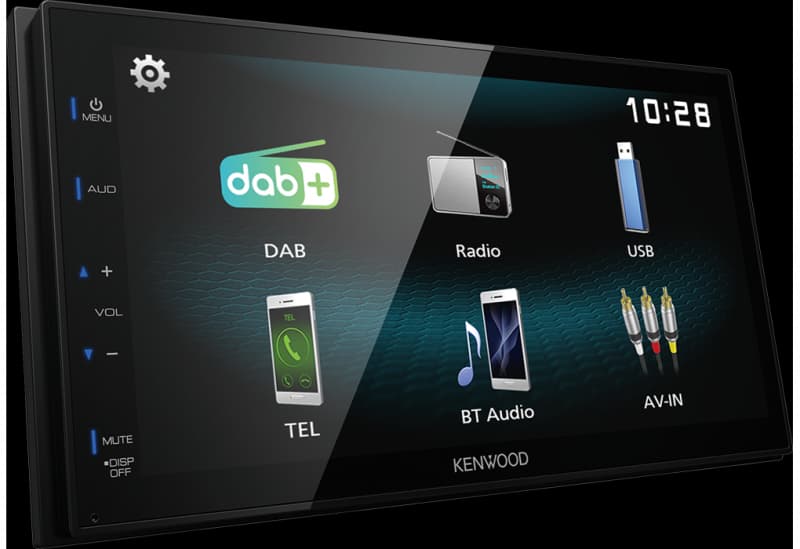 Doppel Din Radio DAB + Auto Streaming Kenwood