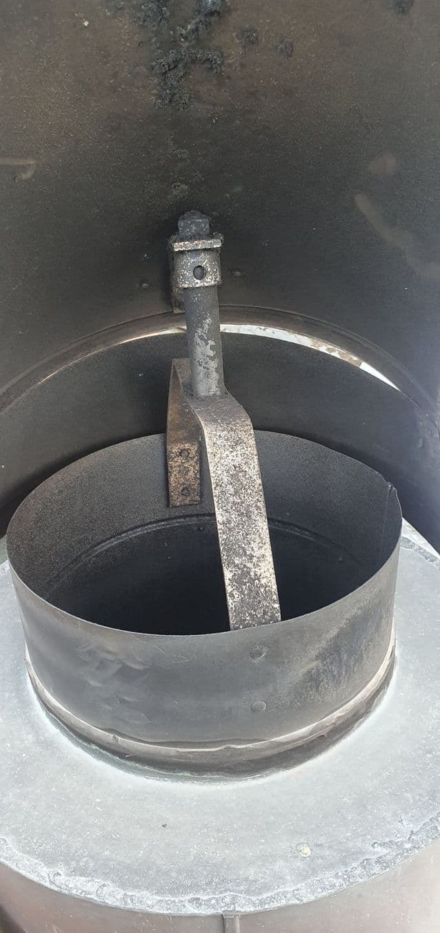 Kupfer "John", Dreh-Kaminhut, Johnshut, RZ30/45, 70er Jahre