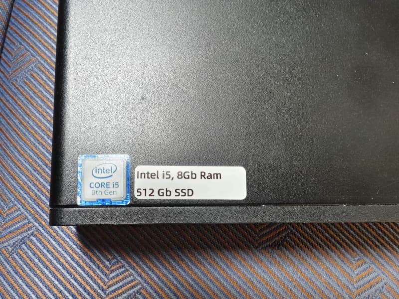 Mini HP PC mit Bildschirm 24Zoll, Win 11 und Office