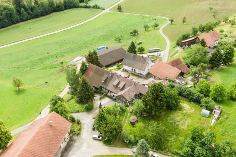 Liebhaber-Bijou mit 2 Wohungen, in ruhigem Weiler nähe Baden