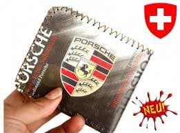 Porsche Auto Portemonnaie Geldsack Geldbörse NEU