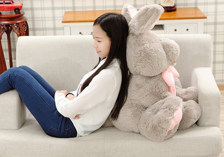 Hase XXL Plüschtier Kinder Plüschhase Hasi Häsli Rabbit Plüsch