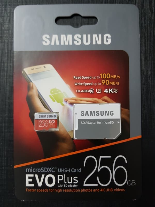 Samsung Micro Sdxc 256Gb Class 10 Evo Plus U3 Speicherkarte