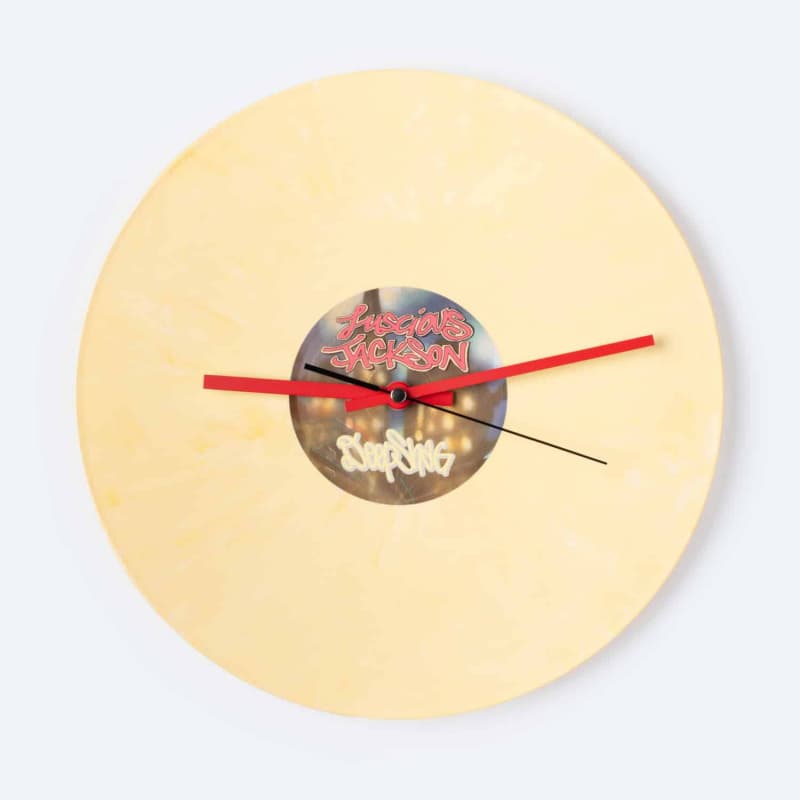 Schallplatten Uhr Vinyl Maxi