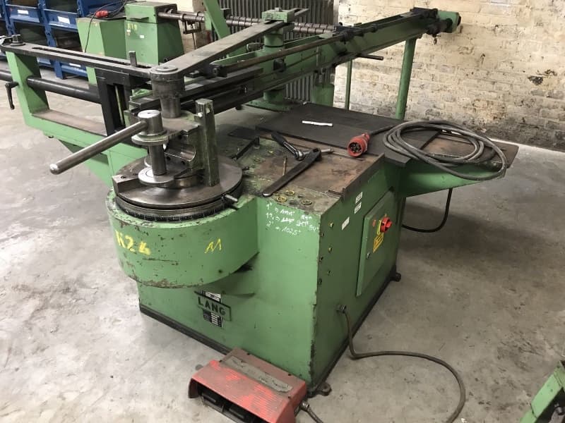 Lang EL-90 Rohrbiegemaschine Bj 1986 Biegemaschine Rohrkaltbiege