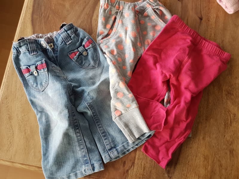 Kleider Paket für Mädchen 14 Teilen Gr. 74