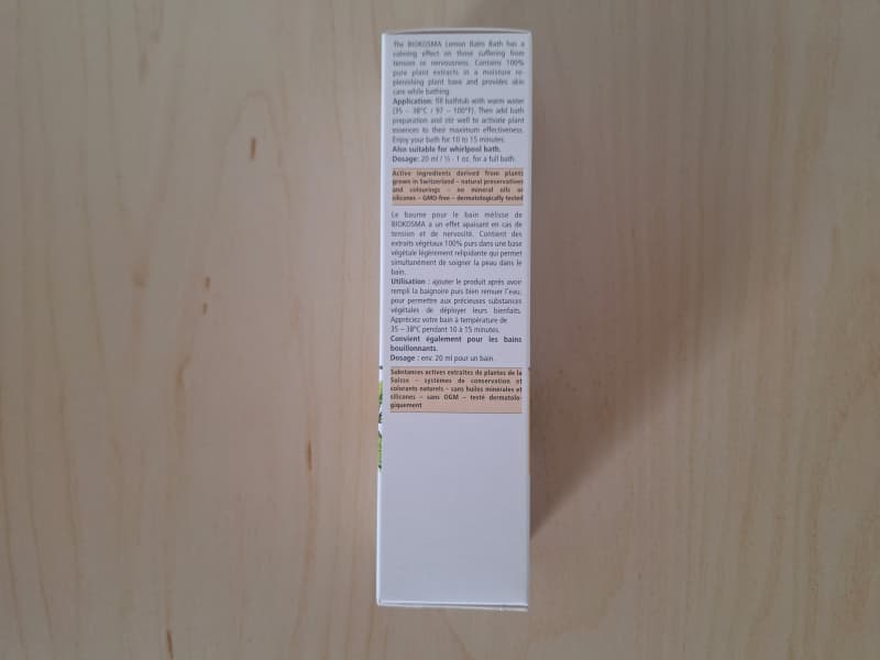 BIOKOSMA Badebalsam Melisse 200 ml - beruhigt & entspannt NEU OVP