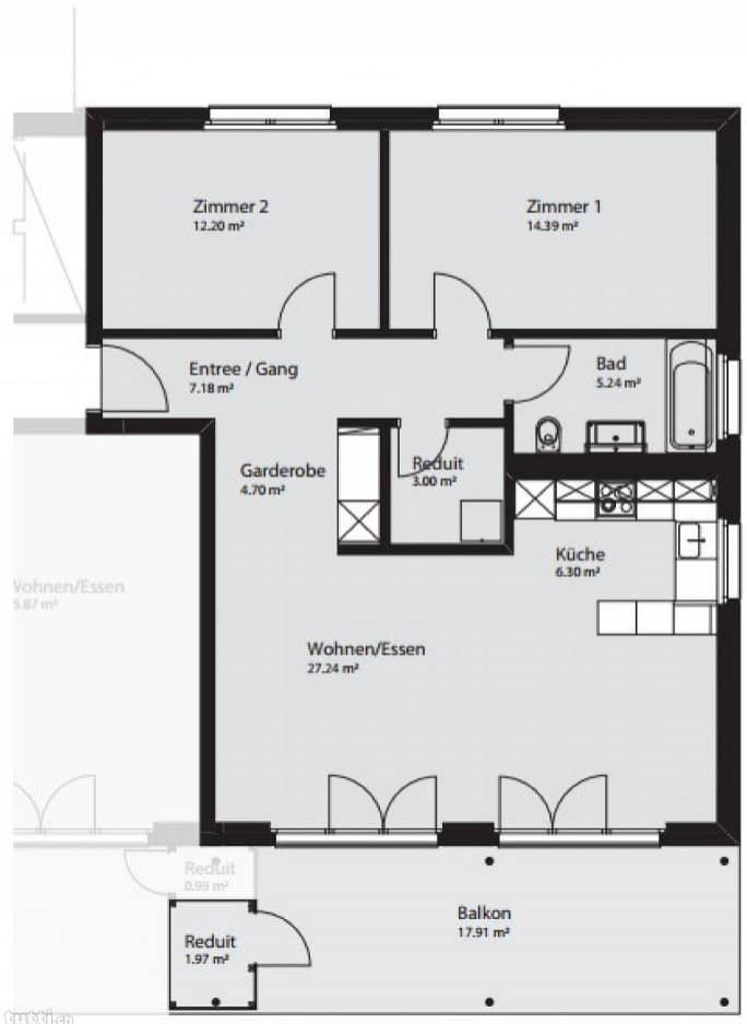 Jurapark Egerkingen - 3.5-Zimmerwohnung - per 01.04.2017