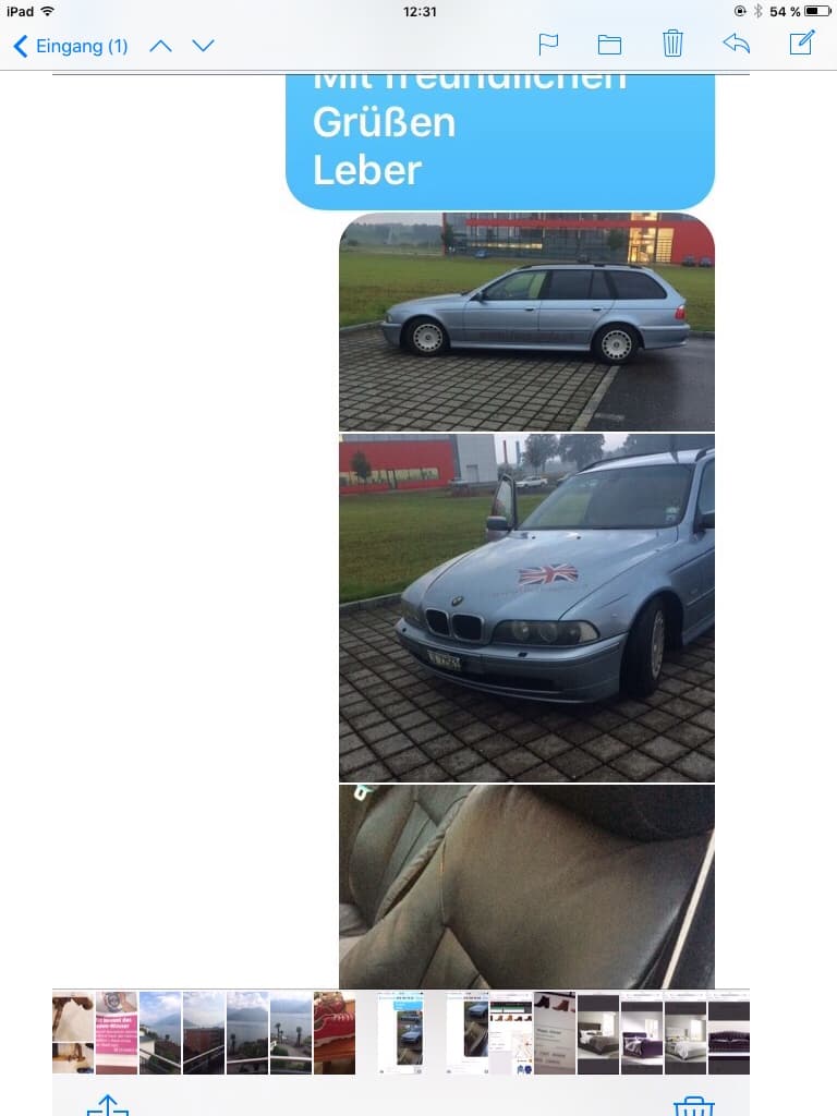BMW 520i Zulassung B04