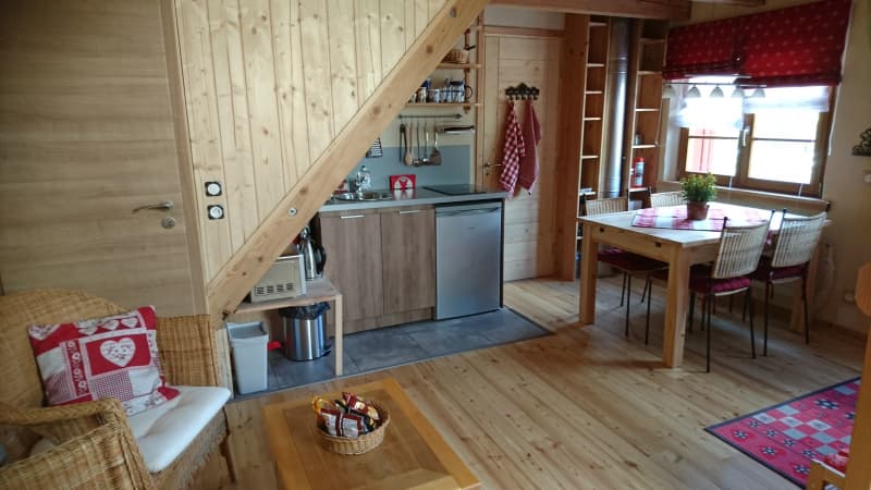 Appartement auf Bauernhof mit Badesee inmitten der Natur