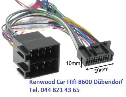 Radio Kabelsatz ISO Kenwood Neu