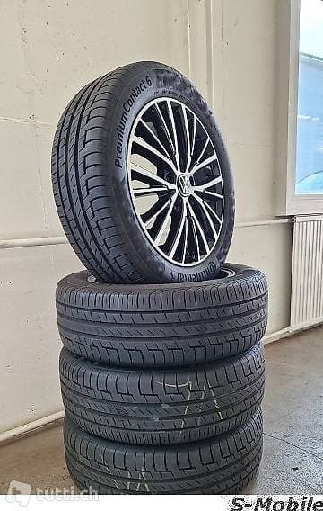 VW Touran Original "Vallelunga" Sommerräder 17" NEU