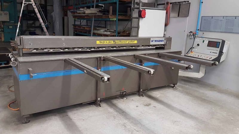 Wegener SM 305 Stumpfschweißmaschine für Kunststofftafeln