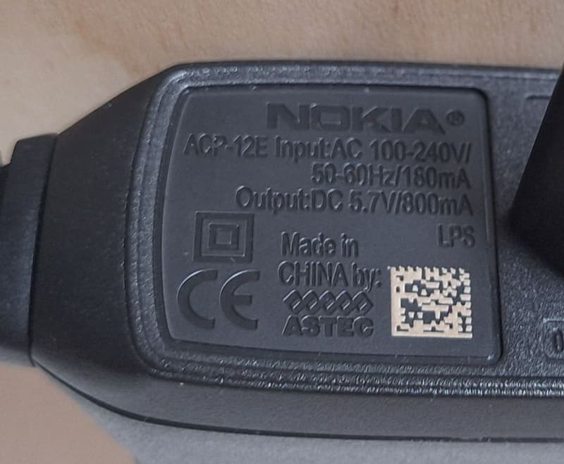 Ladegerät für Nokia 3510 Handy