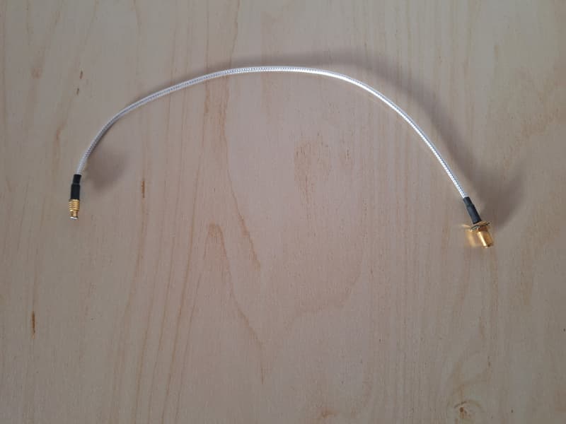 MCX Buchse auf SMA Buchse RF Koaxialkabel 32.5cm