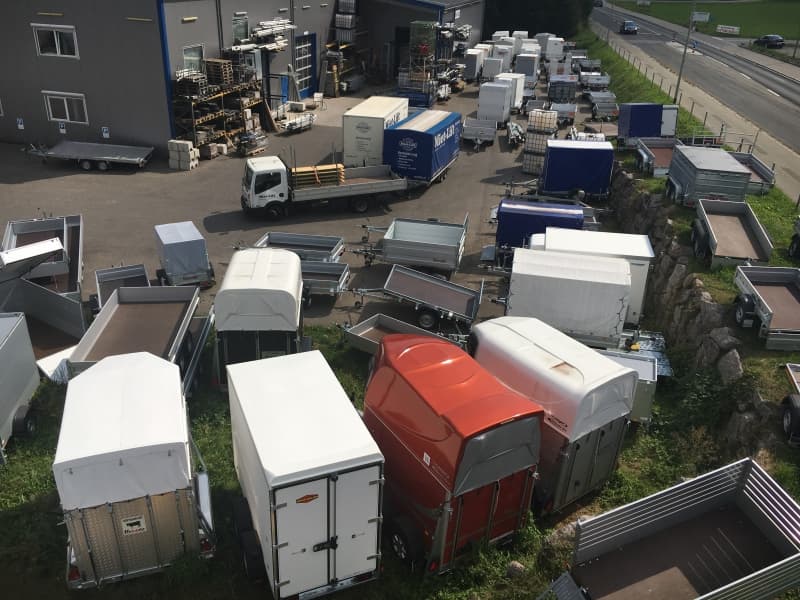Hochlader kaufen Pongratz PHL Anhänger kaufen Brückenanhänger