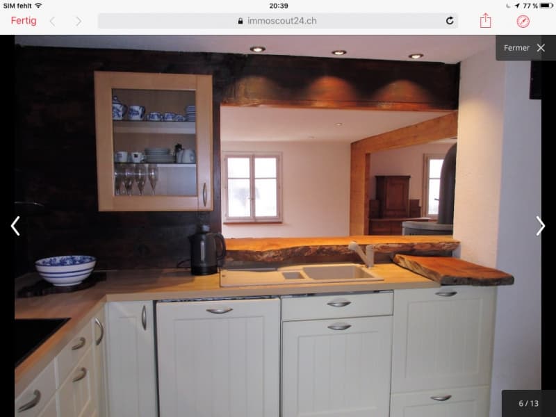 Haus im Haus Oberwallis m 156qm Wohnfl. 5,5 Zimmer Top renoviert.
