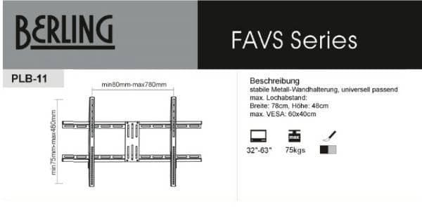 TV Wandhalterung smal Neu all TV