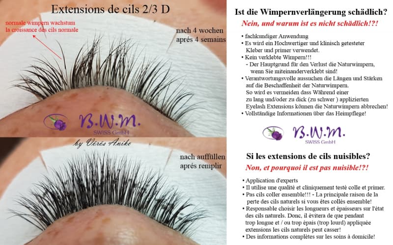 Wimpernverlängerung Sommer AKTION