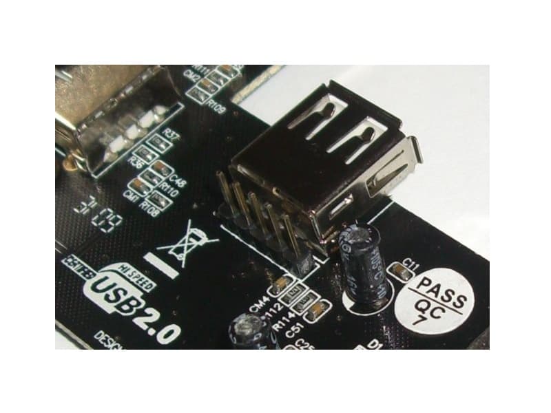 PCI USB 2.0 Karte mit 4+1 Anschlüsse / USB-Controller - NEU