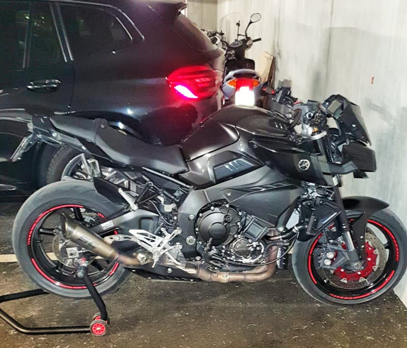 Schöne Yamaha MT 10 jahrgang 2016