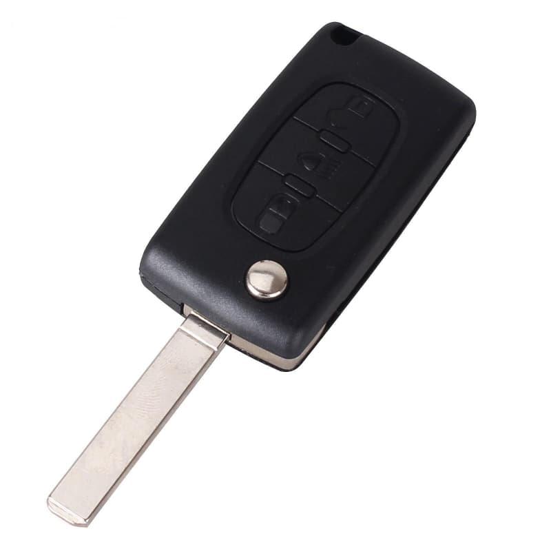Gehäuse, Hülle, Autoschlüssel für Citroen & Peugeot 3 Tasten