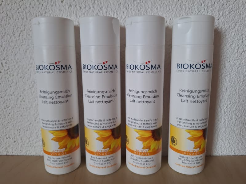 BIOKOSMA Reinigungsmilch Sonnenblume Bio 150ml, NEU & OVP