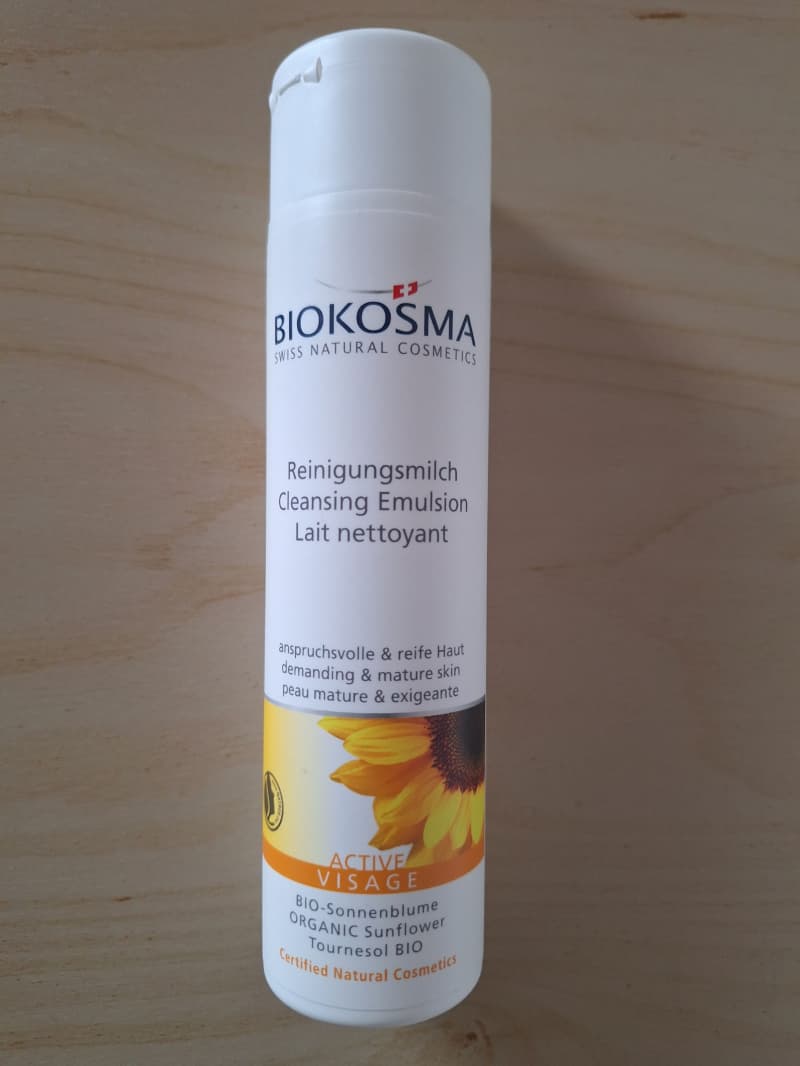BIOKOSMA Reinigungsmilch Sonnenblume Bio 150ml, NEU & OVP
