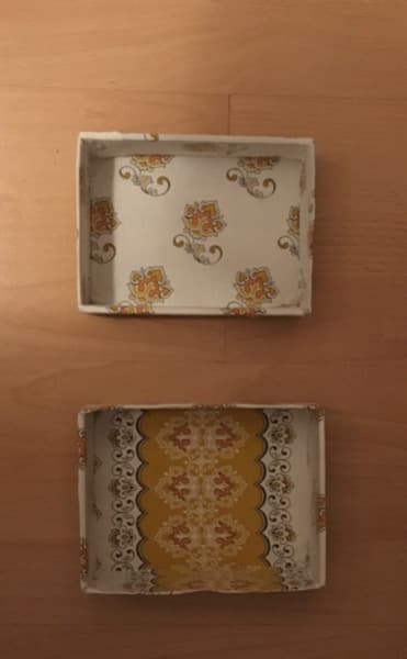 Stoffdeko Box