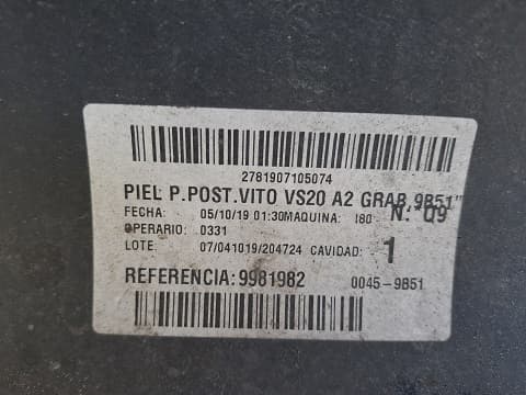 Heck Stosstange Mercedes Benz Vito W447 V-Class Marco Pollo