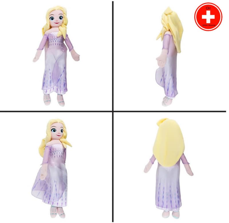 Disney Die Eiskönigin Elsa Plüsch Puppe Kuscheltier Plüschtier XL