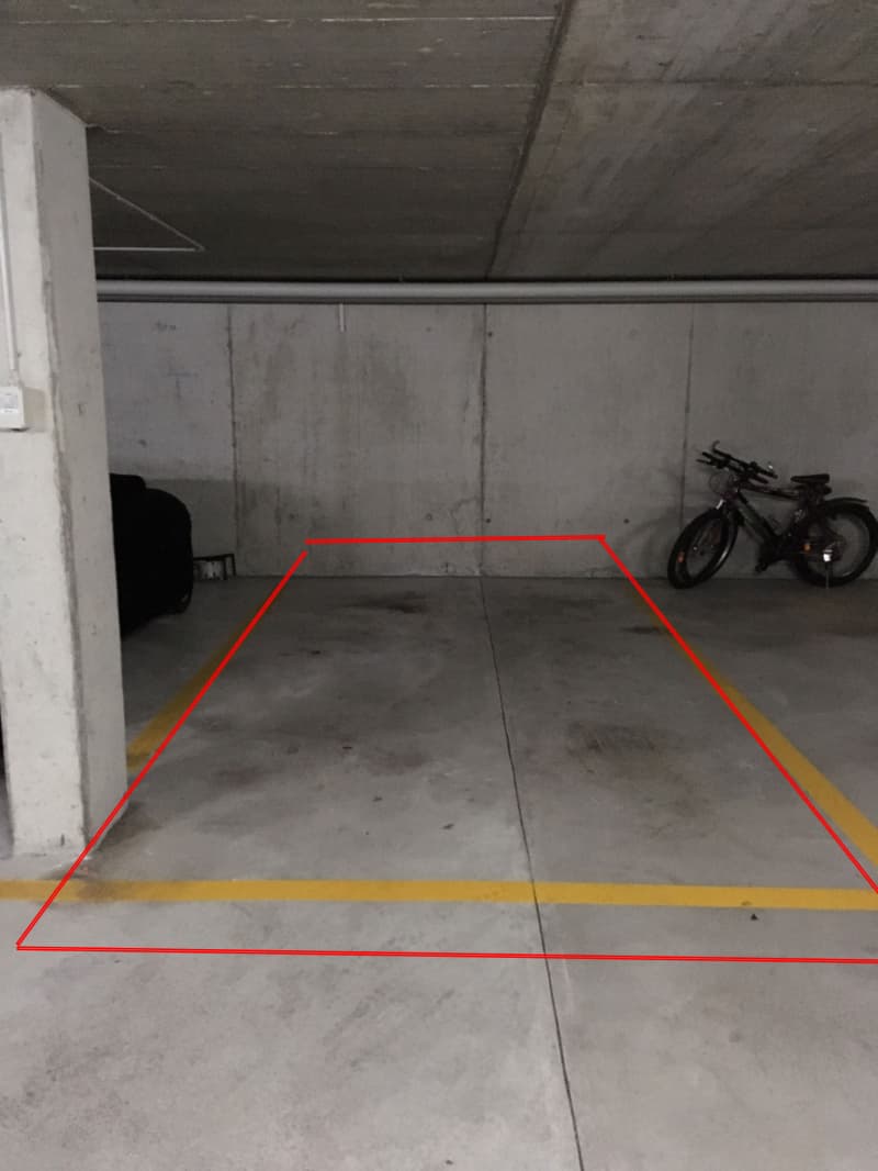 Garagenabstellplatz in der Tiefgarage Schäflibachstrasse 2+4
