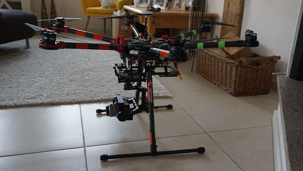 DJI S900 Spreading Wings inkl. Sony Nex 7 und Zubehör