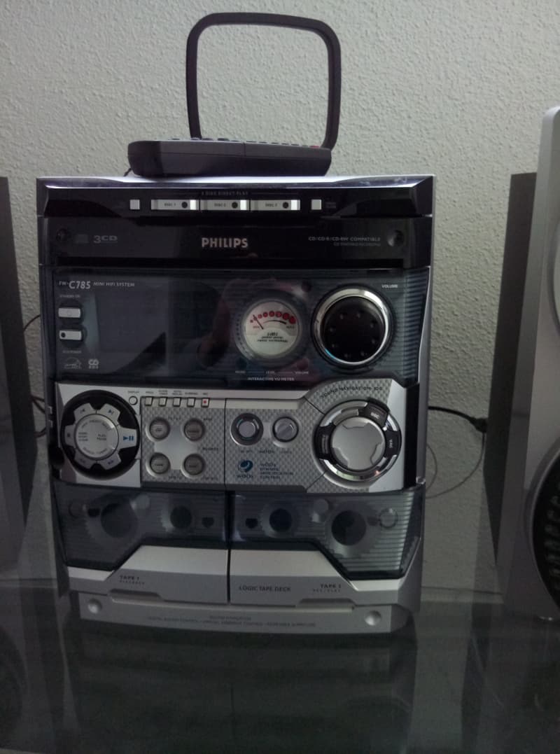 3-fach Wechsler Stereoanlage