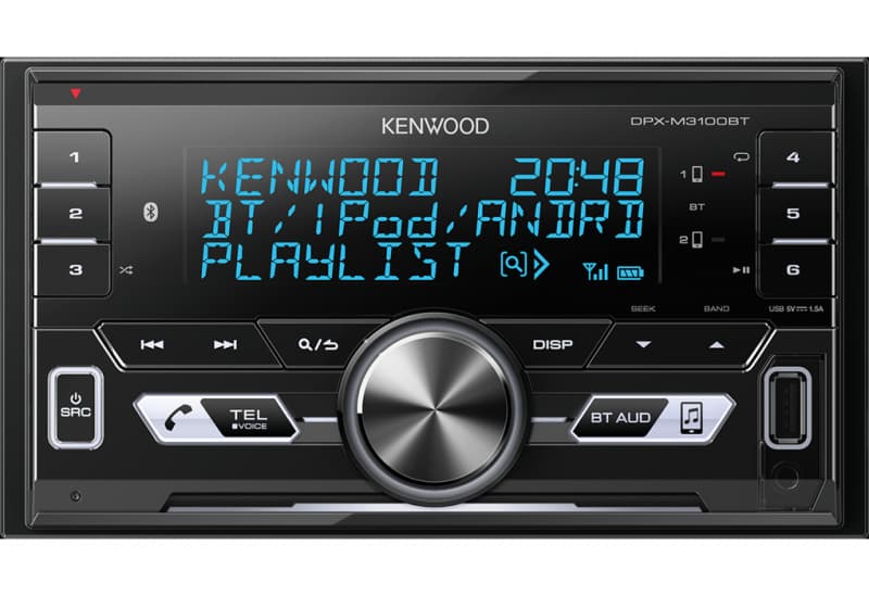 DPX-M3100 BT Doppel-DIN Digital Media Receiver Bluetooth Kenwood