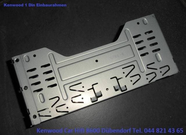 Metaleinbaurahmen Kenwood 1 DIN Neu