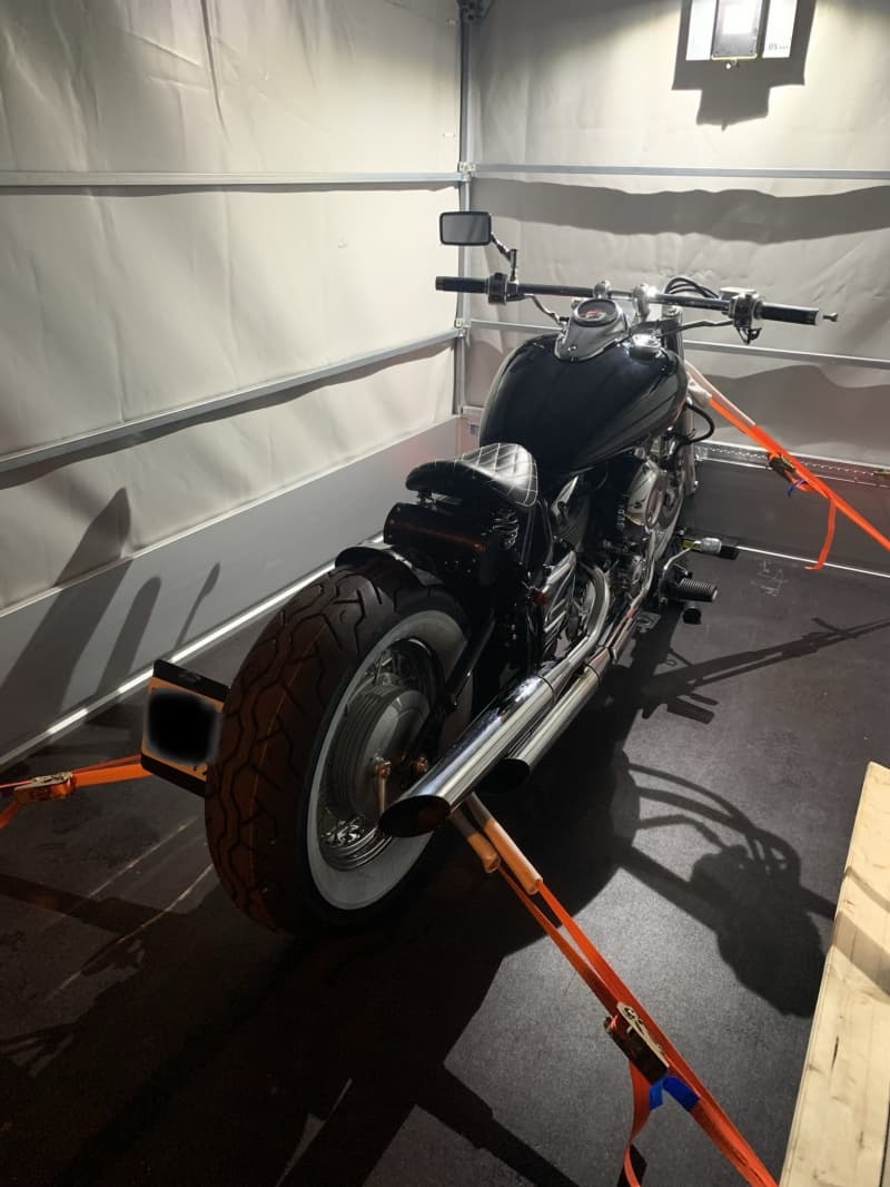 Motorradtransport / Sofort Abholung (Dringend) Tel. Und los.