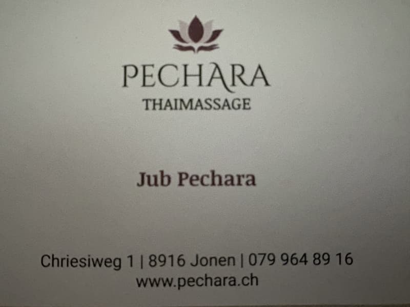Pechara Thaimassage in Jonen AG / Neujahrsaktion für CHF 80.-