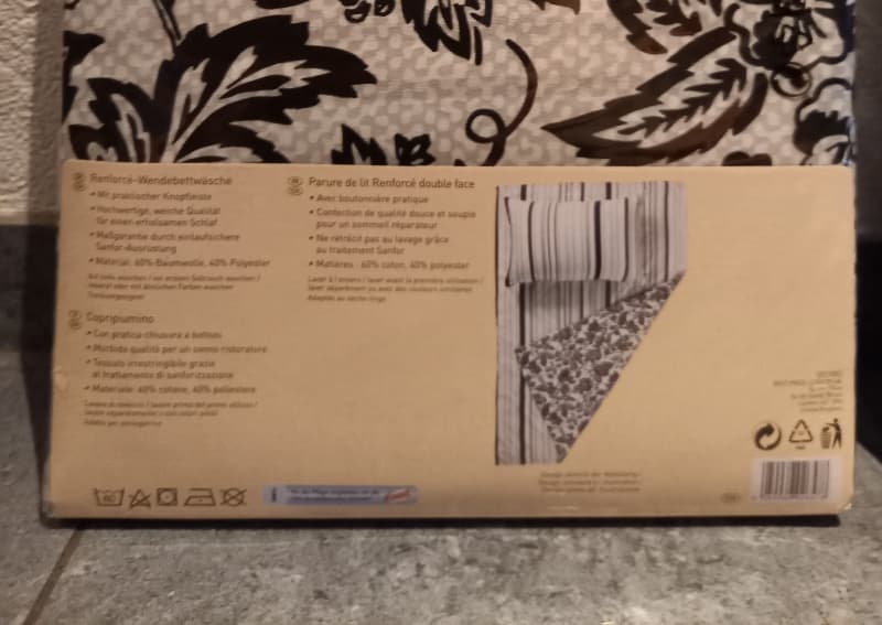 Meradiso Renforce Wendbettwäsche in OVP / WEIHNACHTSGESCHENK