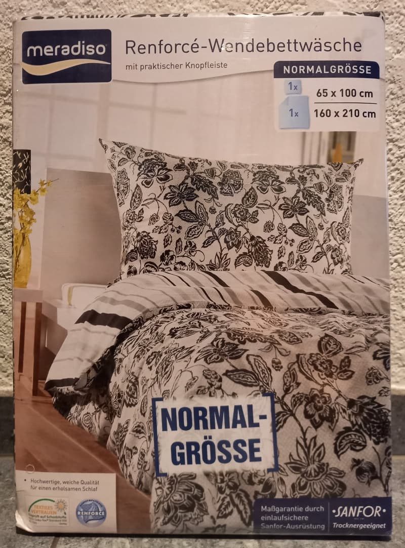 Meradiso Renforce Wendbettwäsche in OVP / WEIHNACHTSGESCHENK