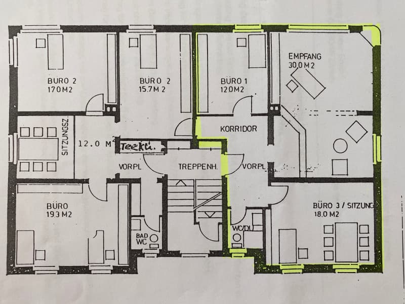 Schöner Büro/Praxis-Raum an zentraler Lage