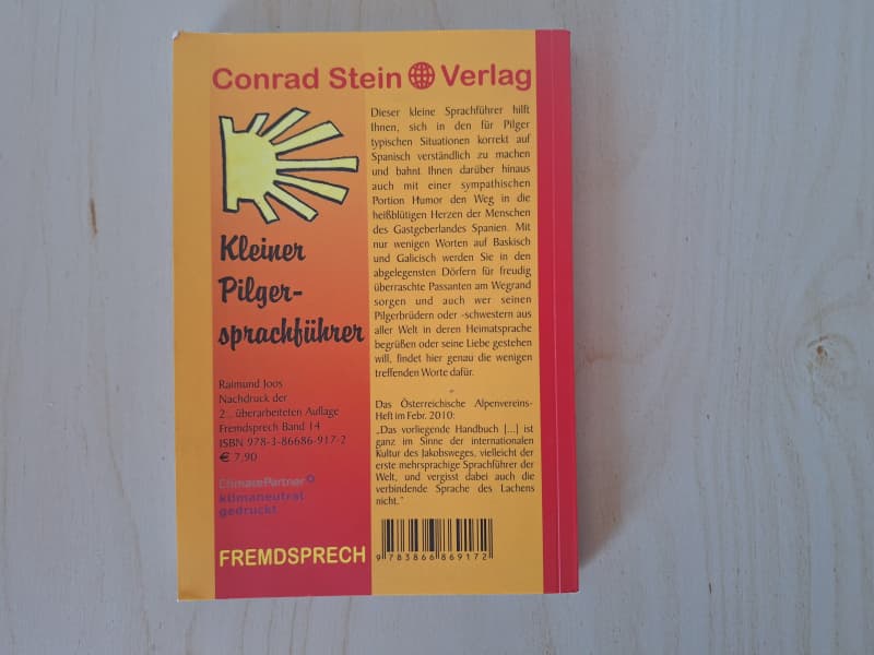Kleiner Pilgersprachführer - Spanisch und mehr für den Jakobsweg