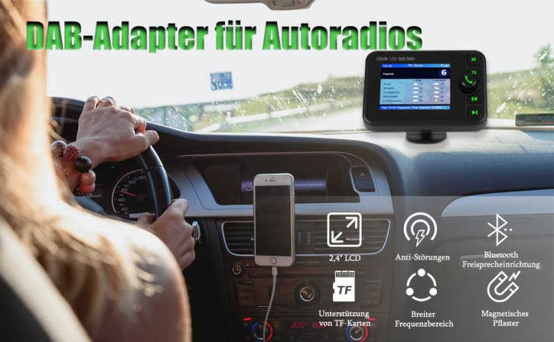 DAB+ Transmitter Neu für alle UKW Autoradios Neu