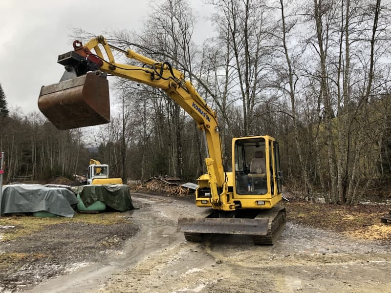 Raupenbagger Komatsu PC95 R Modell 410