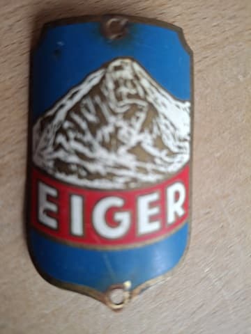 Eiger Velo Steuerkopf CH Schild Emblem