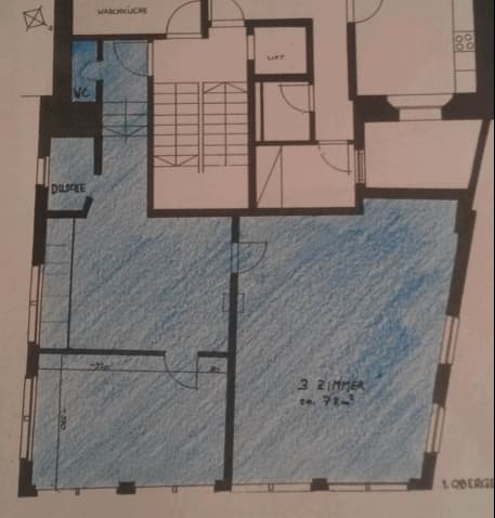 Glarus: Charmante 3 Zi-Wohnung