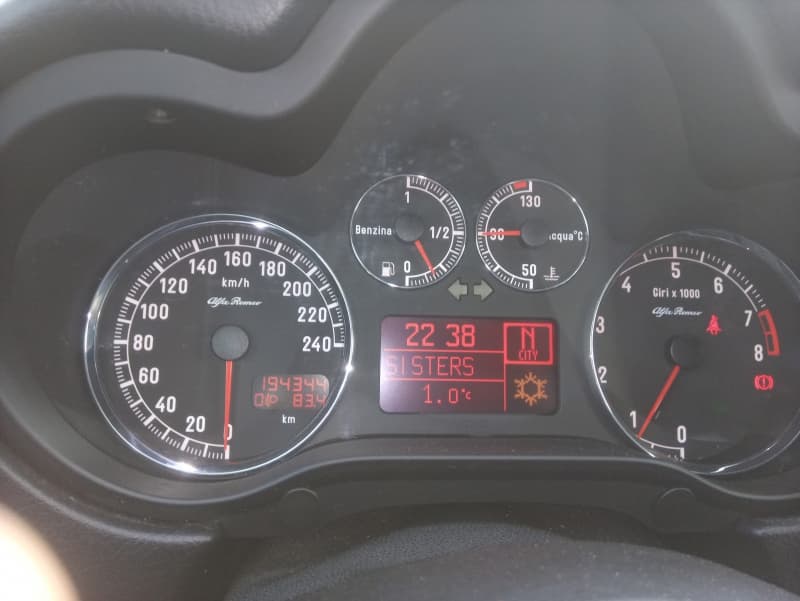 Alfa Romeo 2L 16 V Selespeed MFK und Service Jan 21